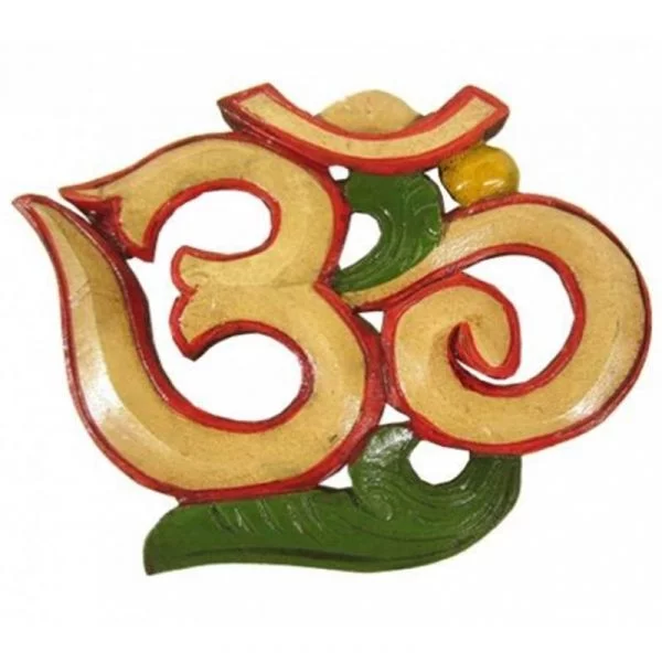 OHM symbool hout -- 18x14 cm