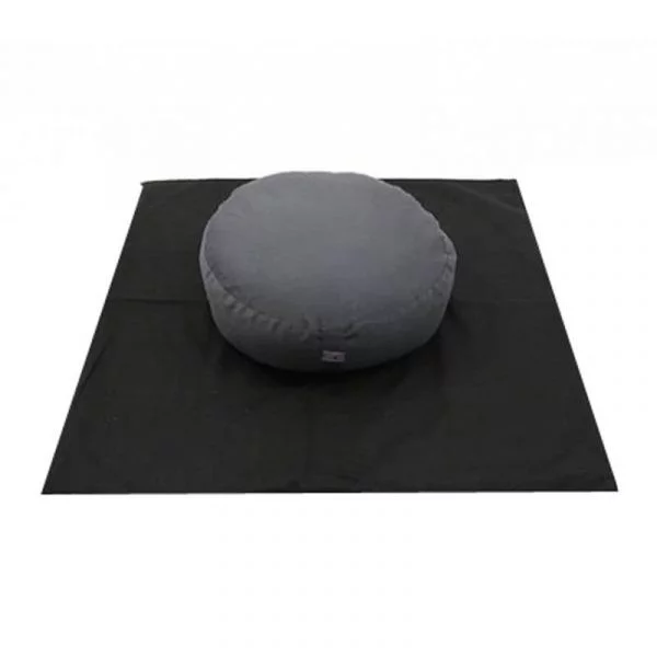 Meditatie SET antraciet/zwart -- 65x65x5 cm