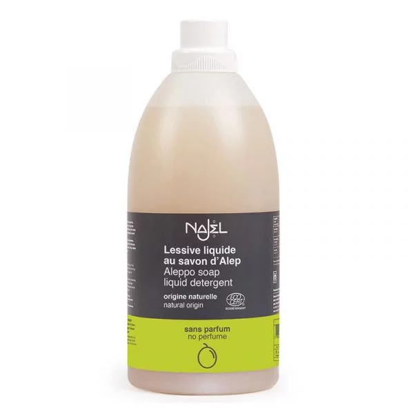 Aleppozeep vloeibaar wasmiddel ongeparfumeerd -- 2000 ml
