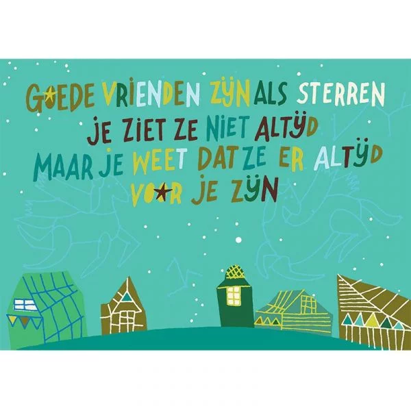 Ansichtkaarten Goede vrienden zijn als... -- 10x15 cm