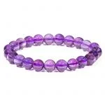Armband amethist -- 19 cm
