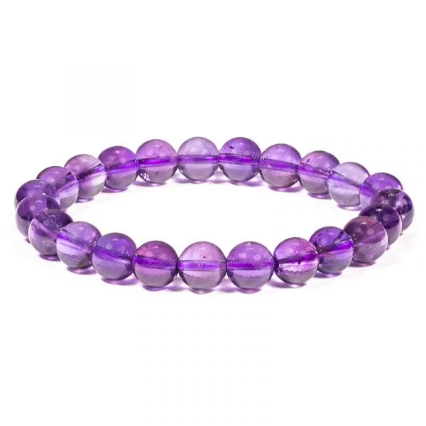 Armband amethist -- 19 cm