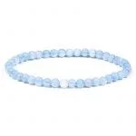 Armband aquamarijn -- 19 cm