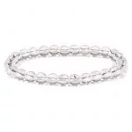 Armband bergkristal -- 19 cm