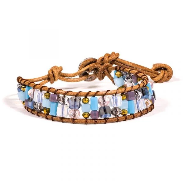 Armband bohemian met Boom des levens -- 1cm
