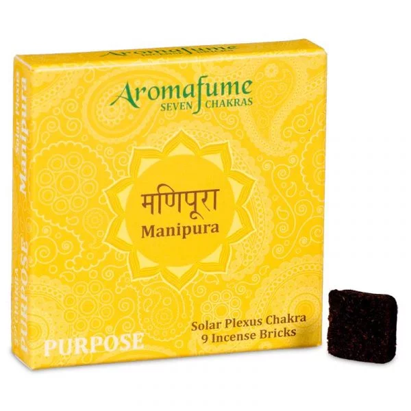 Aromafume Chakra wierookblokjes 3e chakra -- 40g