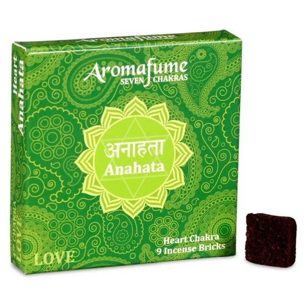 Aromafume Chakra wierookblokjes 4e chakra -- 40g