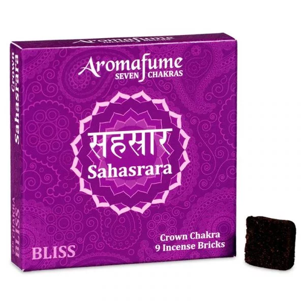 Aromafume Chakra wierookblokjes 7e chakra -- 40g