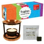 Aromafume probeerset: Diffuser + wierookblokjes -- 160 gr