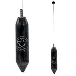 Biotensor staal met Pentagram -- 29 cm
