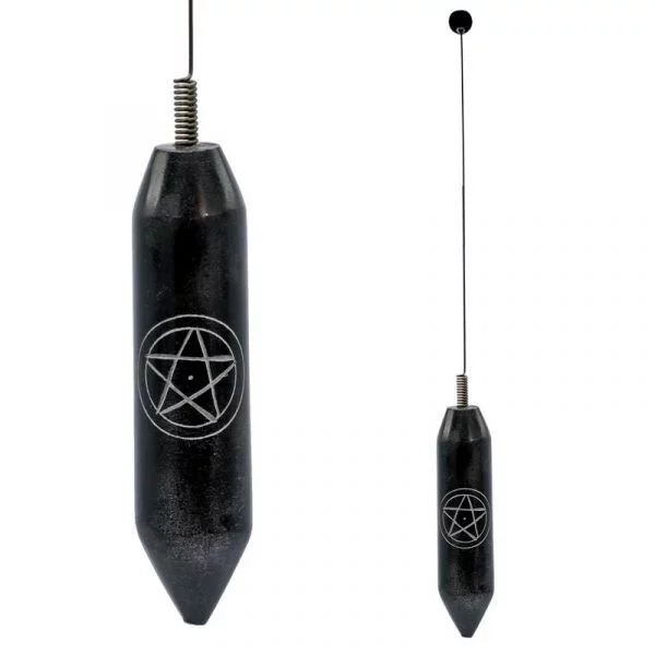 Biotensor staal met Pentagram -- 29 cm