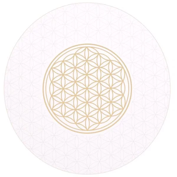 Bloem des levens onderzetters set van 6