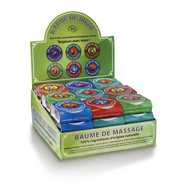 Display uilenbalsem - 6x6 stuks -  BIO -- 30 ml