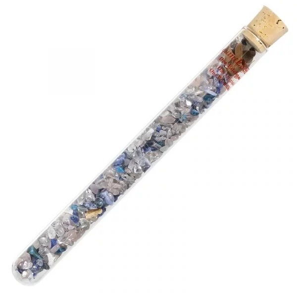 Edelsteenwaterstaaf 5e Chakra  -- 24cm