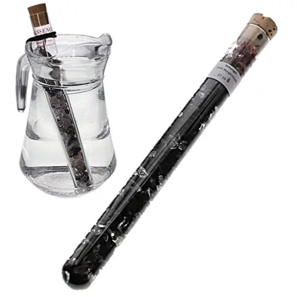 Edelsteenwaterstaaf Shungite -- 24 cm