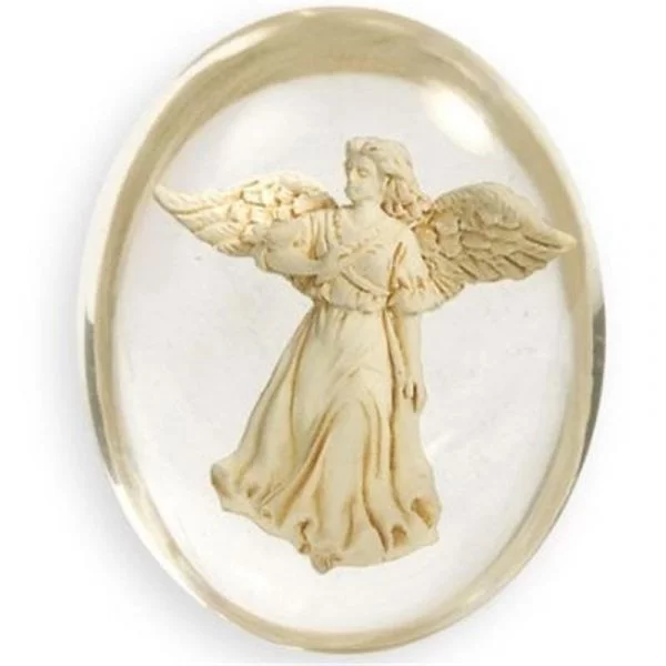 Engelen knuffelsteentje Genezing -- 3.75 cm