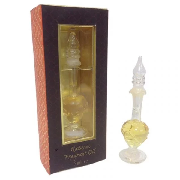 Geurolie in handgeblazen flesje Buddha delight -- 5 ml