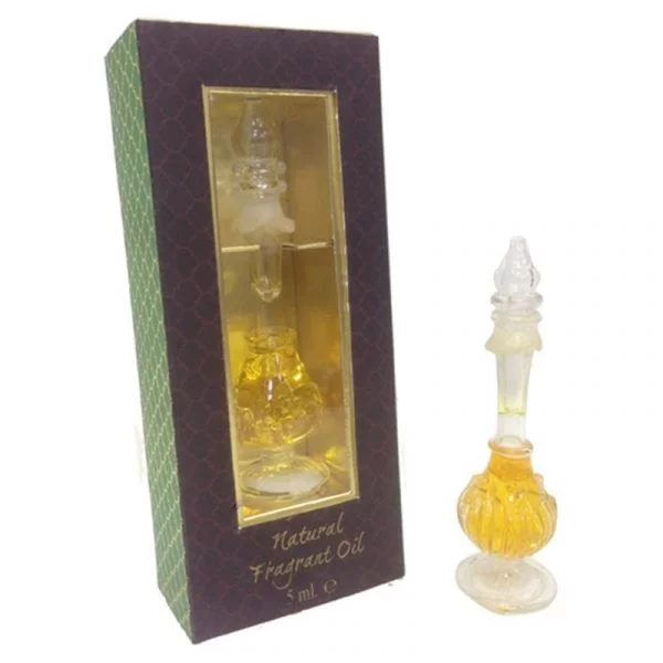 Geurolie in handgeblazen flesje lily of the valley -- 5 ml