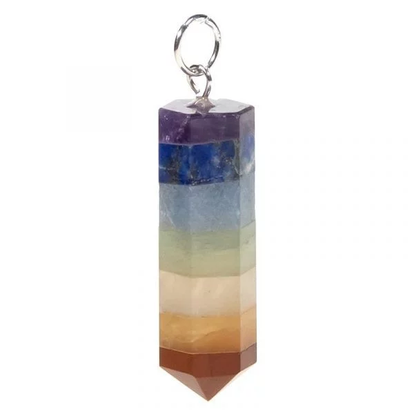 Hanger 7 chakra stenen -- 3.5cm