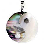 Hanger Yin Yang parelmoer -- 3.5 cm