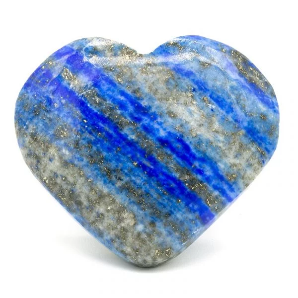 Hart knuffelsteen lapis lazuli -- 4-6 cm