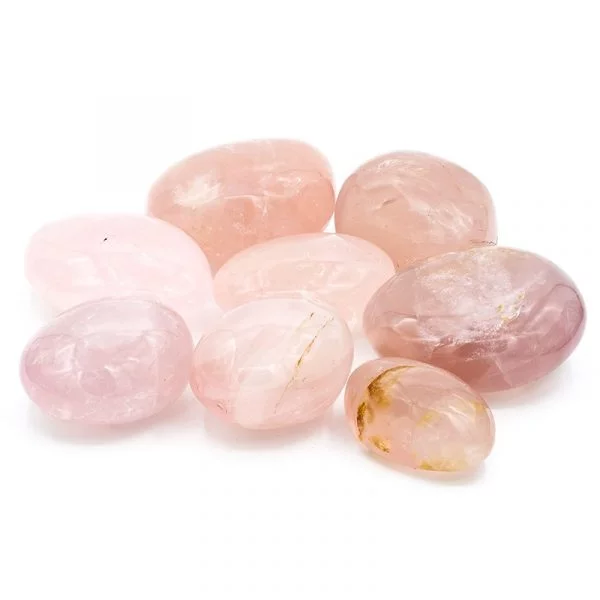 Jumbostenen rozenkwarts -- 500 g