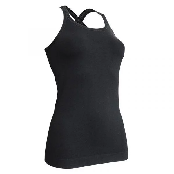 Kidneykaren yoga singlet S zwart