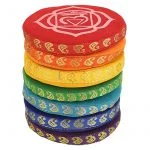 Klankschaalkussens 7 Chakra's -- 9.5 cm