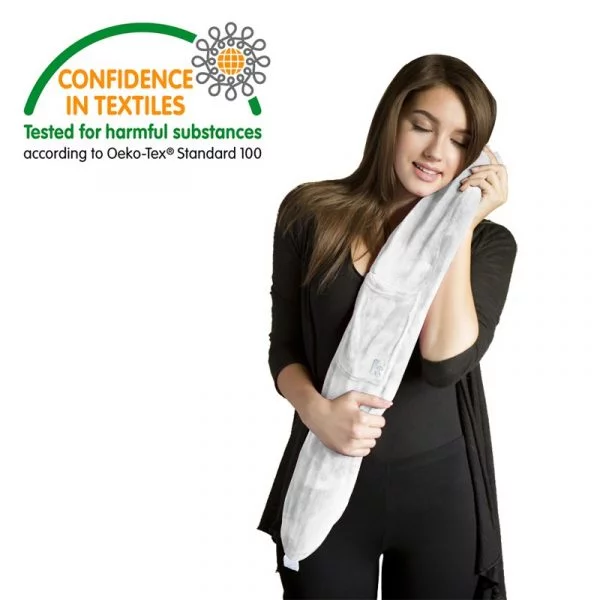 Kundalini warmwaterkruik wit -- 75x12 cm