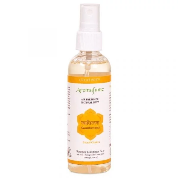 Luchtverfrisser Swadhistana 2e chakra spray --100 ml