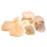 Maansteen trommelsteen -- 100 g; 2-3 cm