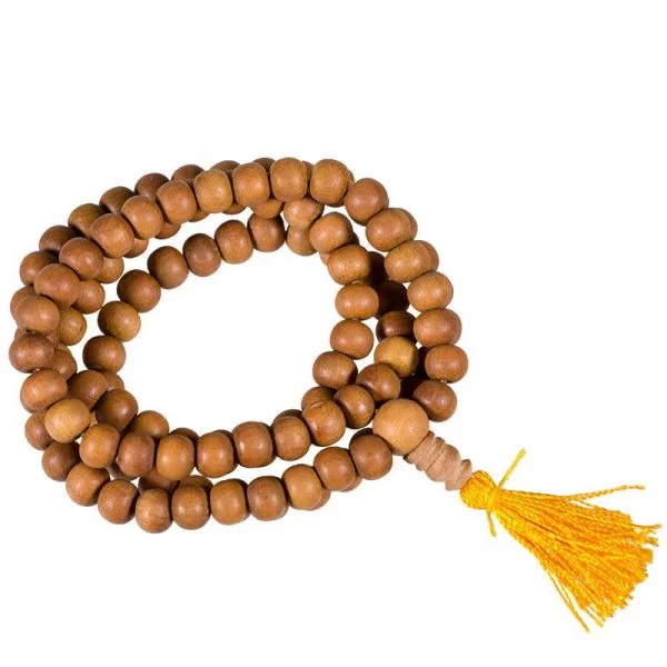 Mala Sandelhout 108 kralen -- 0.8 cm