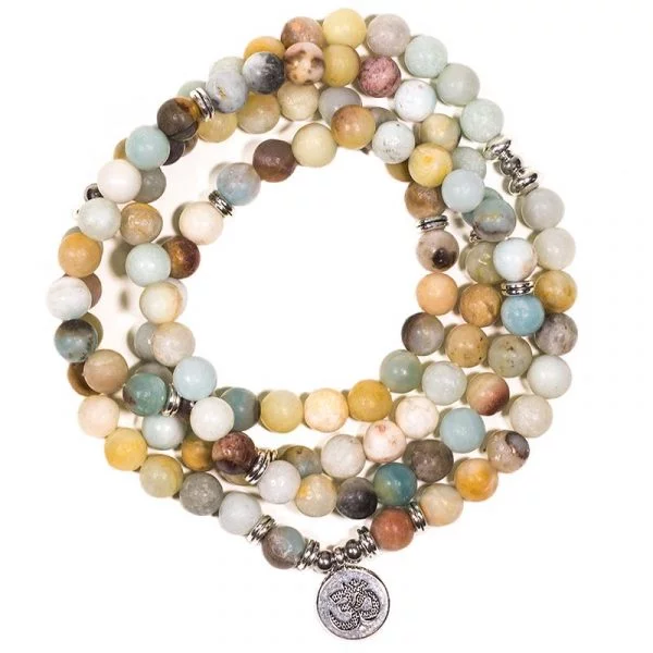 Mala amazoniet elastisch met ohm -- 0.8 cm