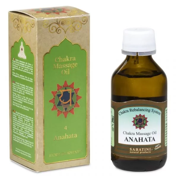 Massageolie 4e chakra Anahata  -- 100ml