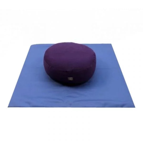 Meditatie SET paars op blauw -- 65x65x5 cm