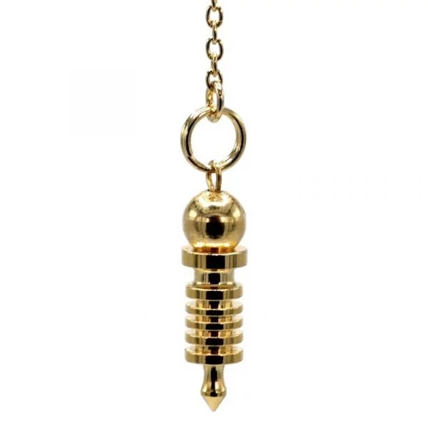 Mini pendel messing verguld -- 4 g; 2.5 cm