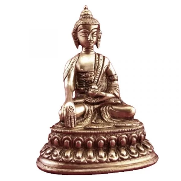 Minibeeldje Boeddha Ratnasambhava -- 300 g; 10 cm