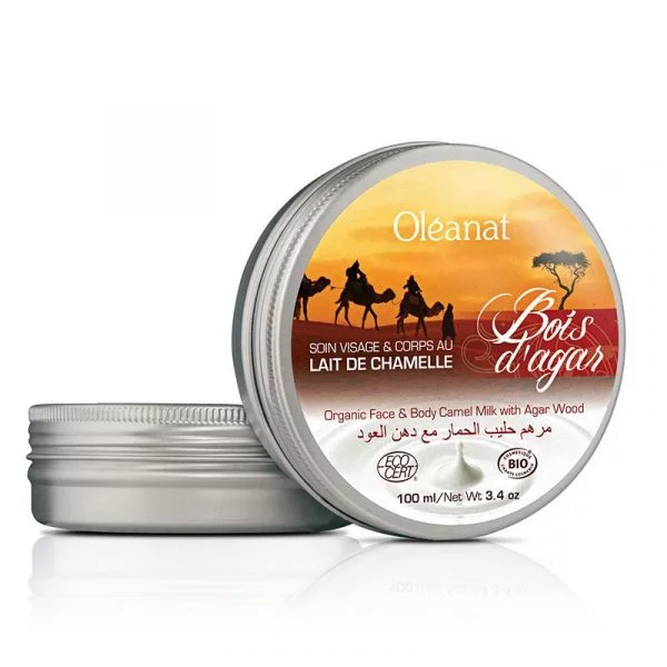 Moisturizing butter met kamelenmelk en agarhout BIO -- 100 m