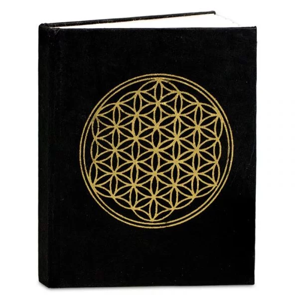 Notitieboekje Bloem des levens -- 10x8x1 cm