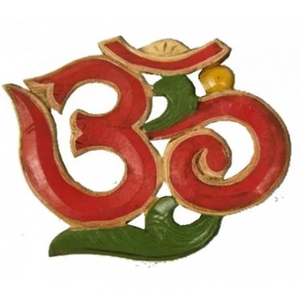 OHM symbool hout -- 18x14 cm