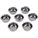 Offerschaaltjes rvs -- 8.75 cm