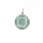 Ohm hanger turquoise -- 3 cm