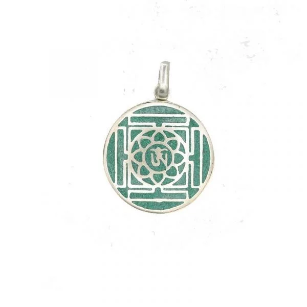 Ohm hanger turquoise -- 3 cm