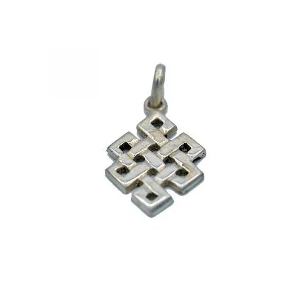 Oneindige knoop hanger -- 2x2.5 cm