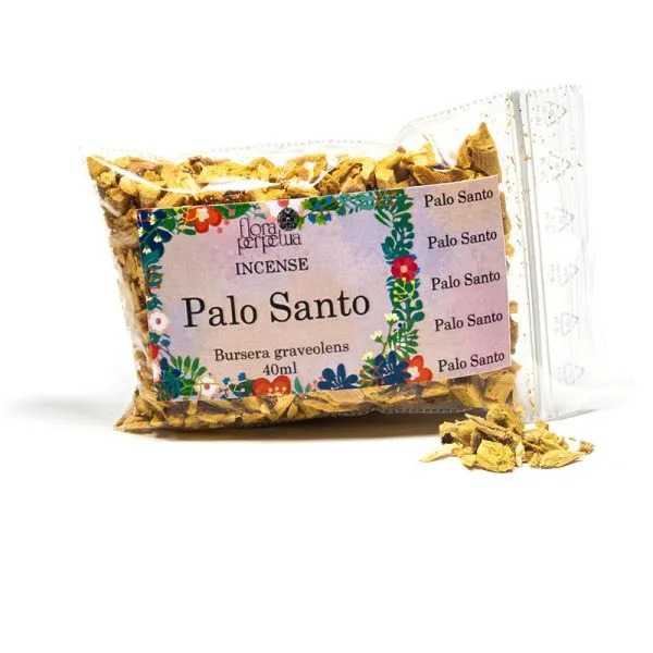 Palo Santo wierook stukjes (zakje) -- 12 g; 40