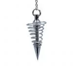 Pendel messing verchroomd -- 12 g; 4 cm