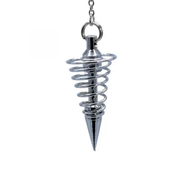 Pendel messing verchroomd -- 12 g; 4 cm