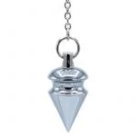 Pendel messing verchroomd -- 14 g; 3.5 cm