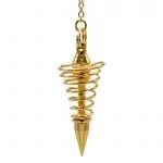 Pendel messing verguld -- 12 g; 4 cm