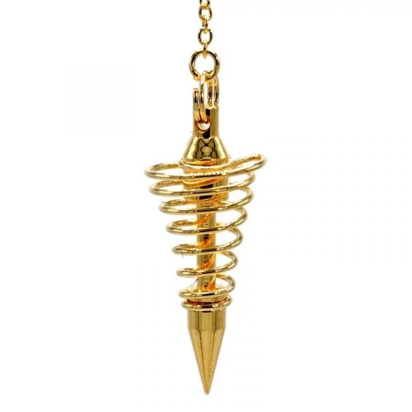 Pendel messing verguld -- 12 g; 4 cm